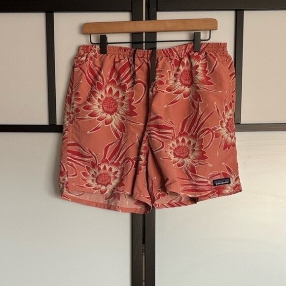 Patagonia Baggies Swim Trunks In Cereus Flower: Peak Pink. Men’s Large - Picture 2 of 12